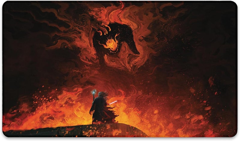 Paramint The Shadow and The Flame (Stitched) - MTG Playmat by Anato Finnstark - Compatible with Magic The Gathering Playmat - Original Designs - Image 2